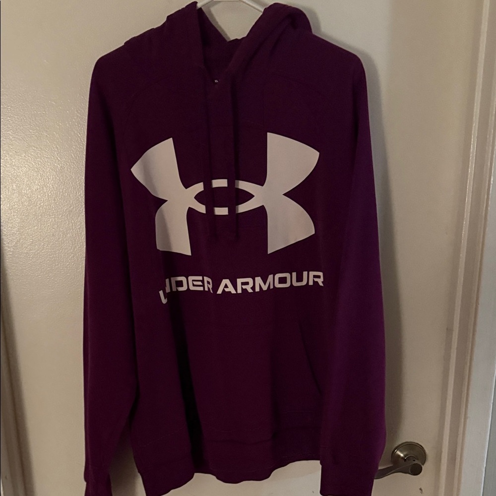 Under Armour Men's Dark Purple Hoodie